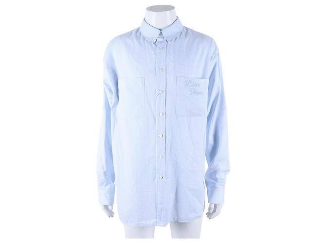 Camicia Dior Homme Blu