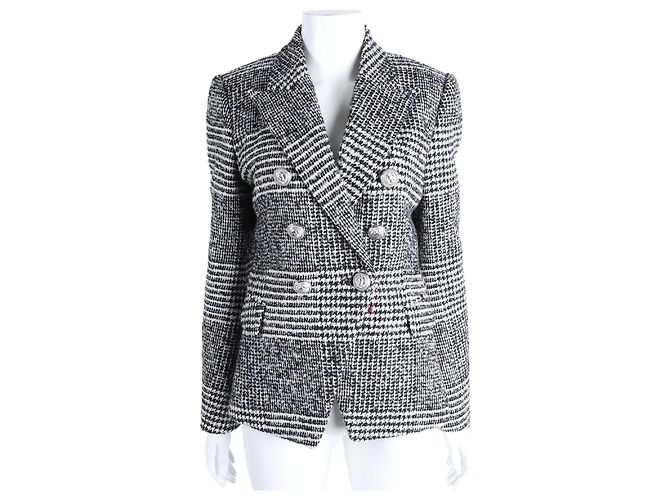 Balmain Houndstooth Jacket