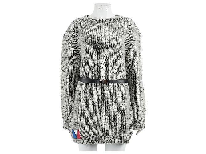 Louis Vuitton Vestido de malha Marrom