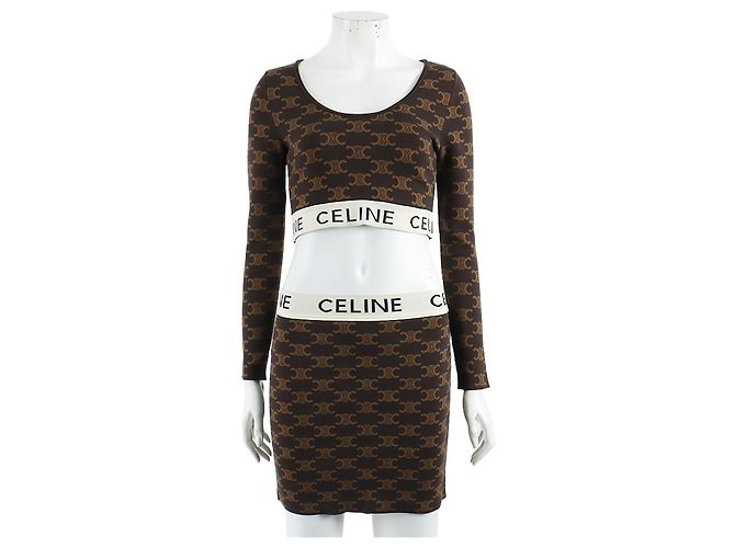 Céline Completo Due Pezzi Logo Celine