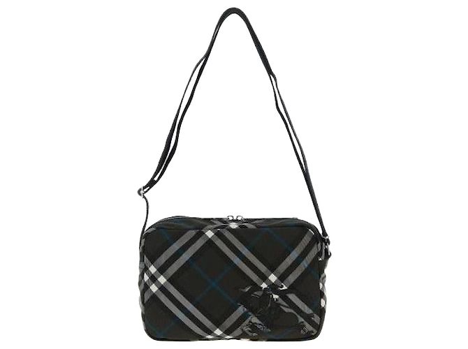 Burberry Borsa a tracolla a quadri Nero