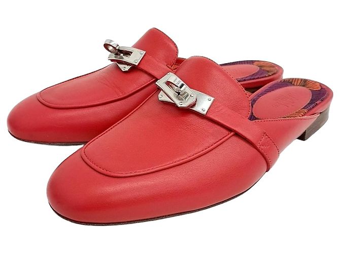 Hermès Hermes Oz Mule Red