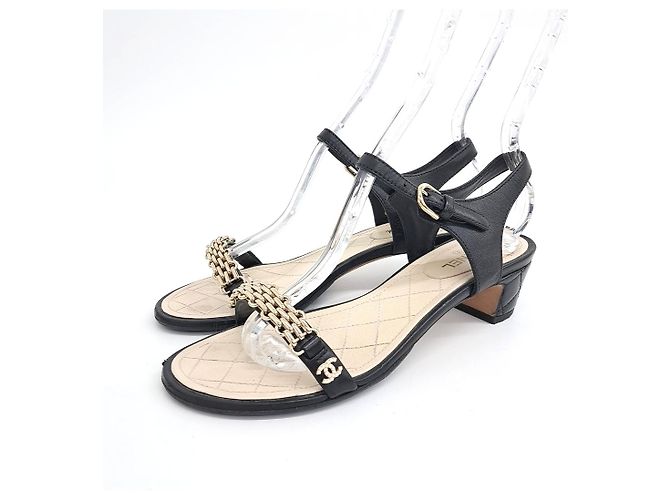 Sandali Chanel Nero