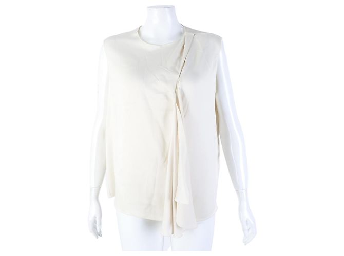 Lanvin Top sem mangas Branco