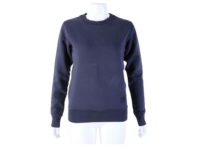 Langarm-Sweatshirt von Acne Studios Blau 