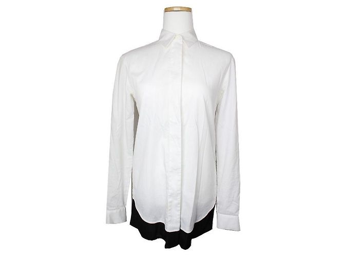 Maison Martin Margiela Weißes und schwarzes Hemd
