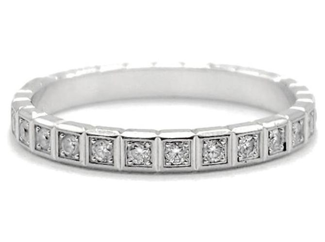 Chopard Diamond Ice Cube Ring Silvery