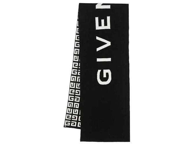 Givenchy Sciarpa di lana Nero 