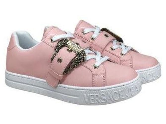 Versace Sneakers con Fibbia Barocca
