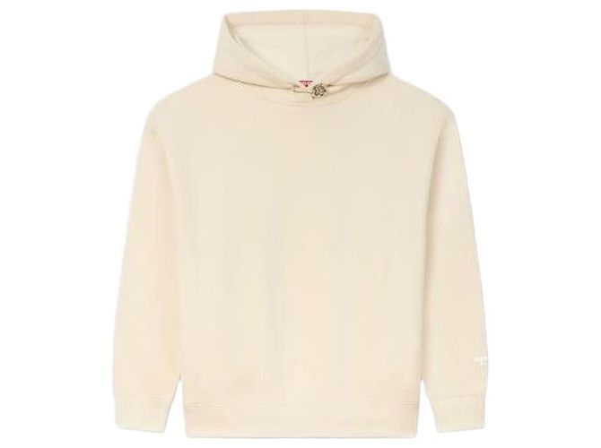 Kenzo Moletom oversized com broche de flor Marrom