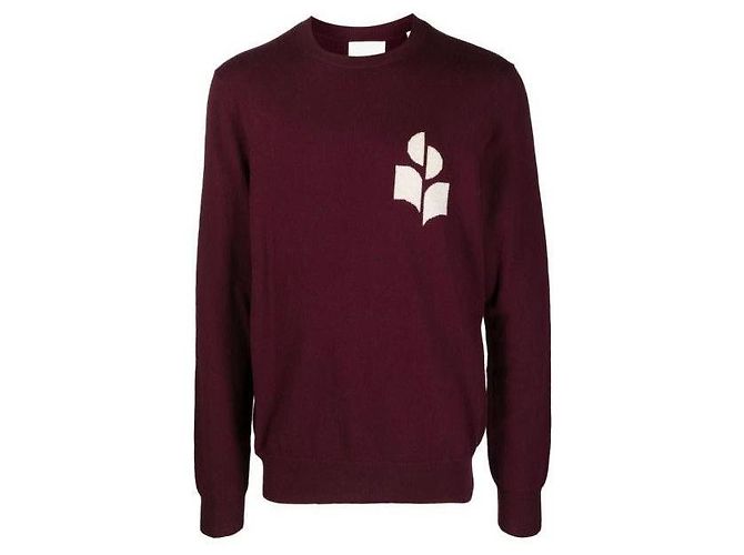 Isabel Marant Pull avec Logo Rouge