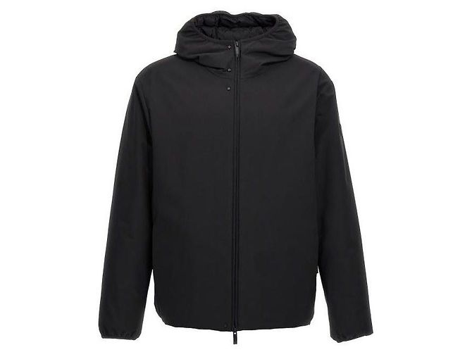 Moncler Giacca corta imbottita Nero 