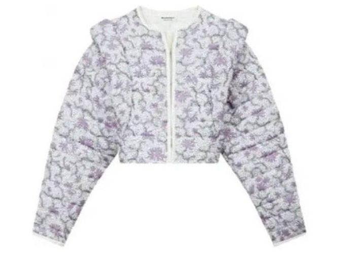Isabel Marant DREW Jacke ECLI Weiß 