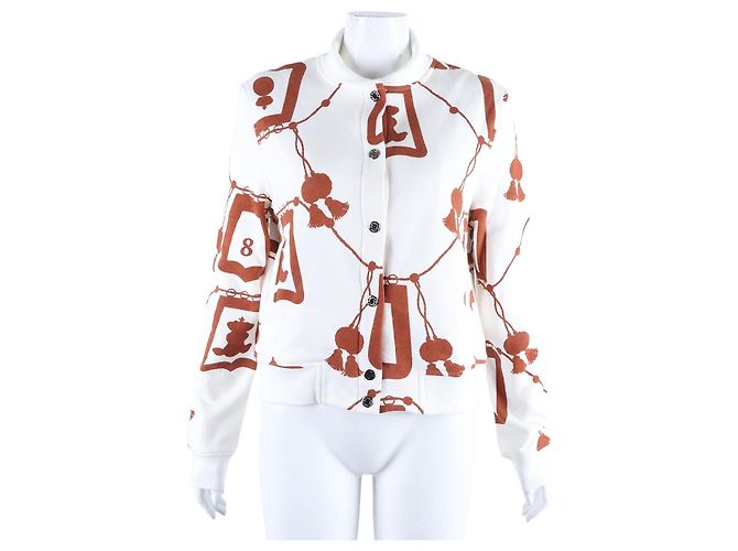 Hermès Hermes Pullover Braun Tuch