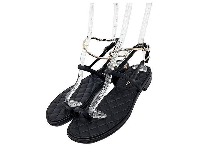 Sandali Chanel Nero