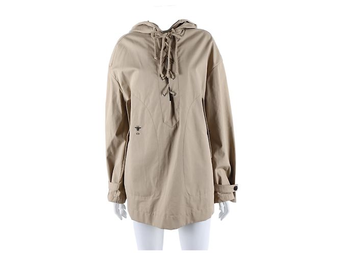 Langarm-Hoodie von Christian Dior Braun