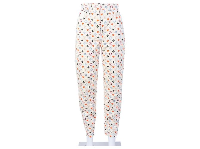 Calças Louis Vuitton Branco
