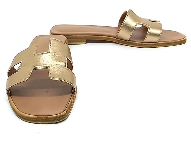 Hermès Oran Slipper Braun