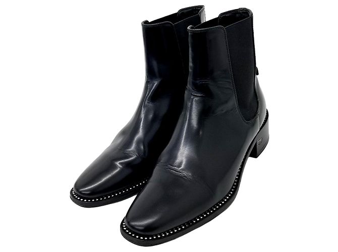 Christian Dior Ankle Boots Black