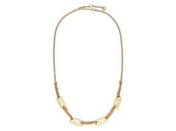 Fendi Colar O’Lock Dourado