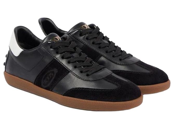 Tod's Ledersneaker Schwarz