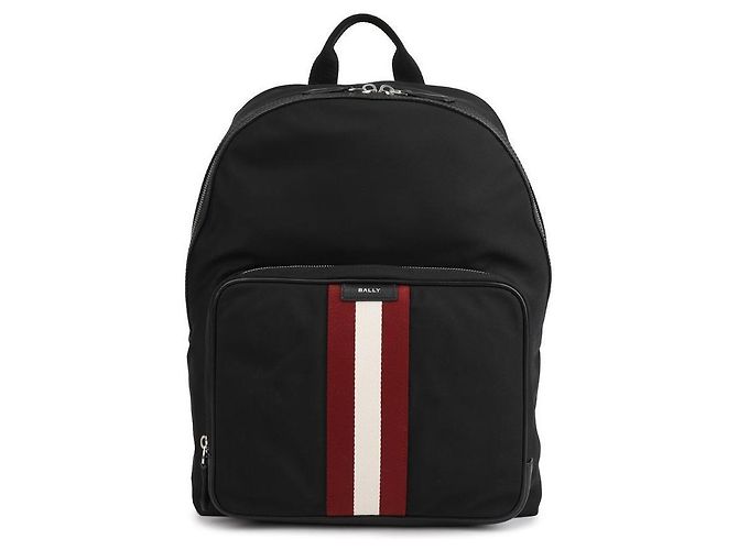 Bally Rucksack mit Drei-Streifen-Logo