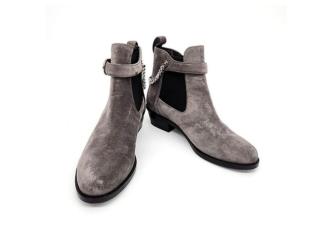 Salvatore Ferragamo Stivaletti Ferragamo Marrone