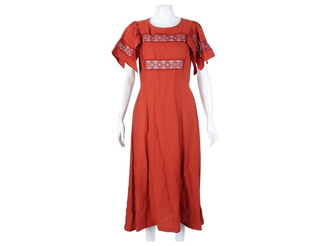 Sandro Kleid Rot