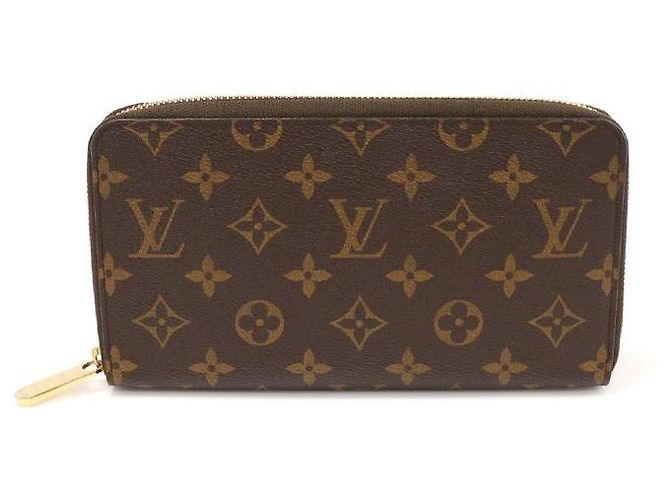Louis Vuitton Monogram Canvas Zippy Organizer Wallet Black