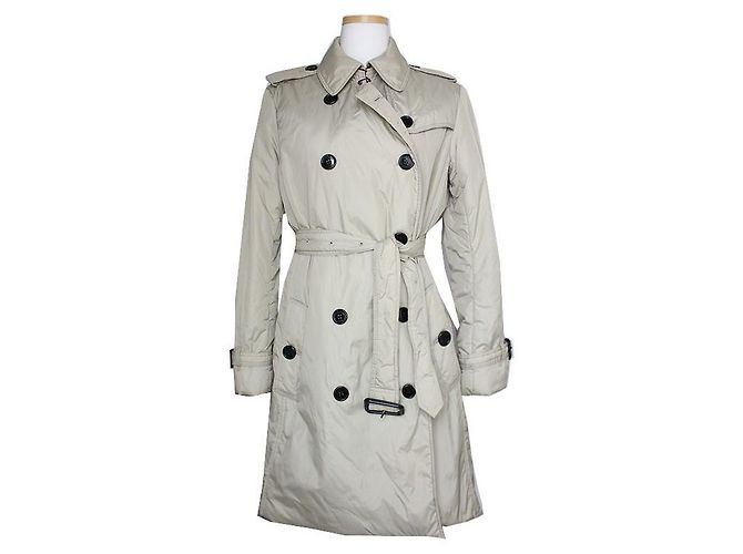 Burberry Brit Trench Padding Coat Brown