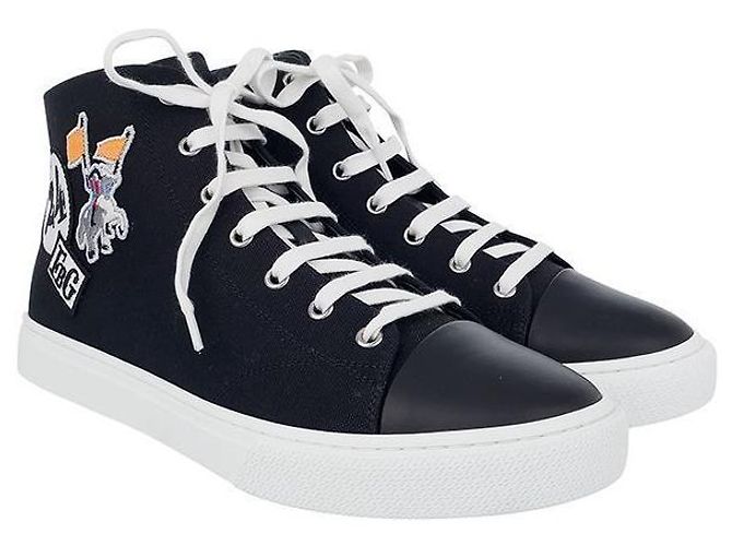 Hermès Sneakers alte Illiko Blu Navy