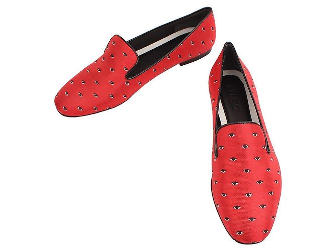 Kenzo Red EYE Slip-On
