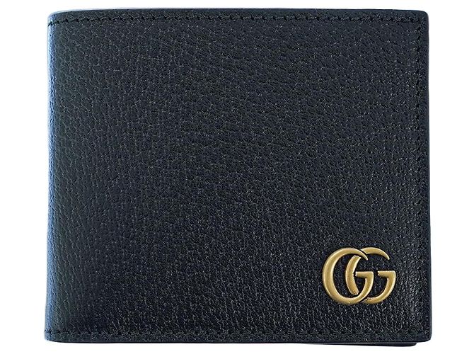 Gucci Marmont Men's Wallet Black Leather