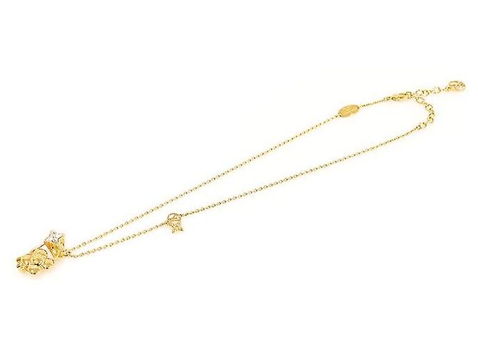 Louis Vuitton Collier Vivienne en Cristal Doré