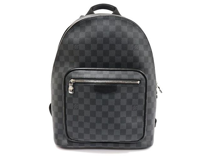 Louis Vuitton Damier Graphite Canvas Josh Men's Backpack Brown