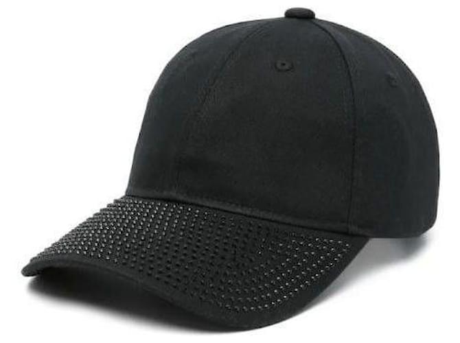 Versace Baseballkappe mit Stud-Logo Schwarz 