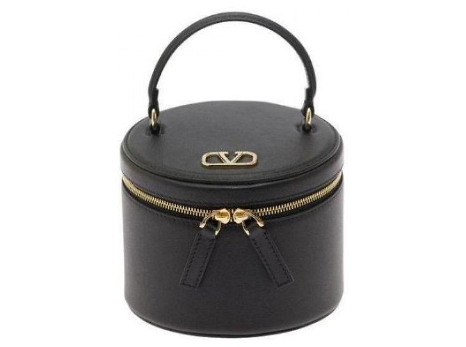 Valentino Mini Schmuck-Vanity-Case Schwarz