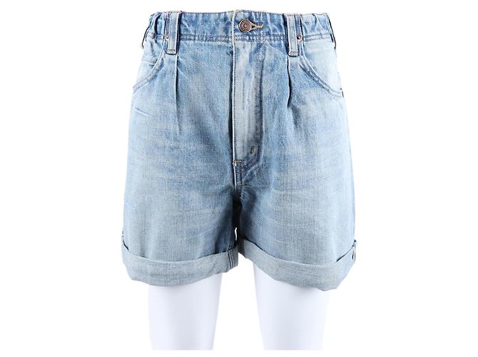Céline Celine Folding Denim Half Pants