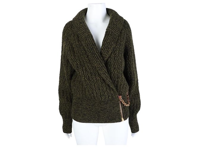 Louis Vuitton Zip-Cardigan Braun
