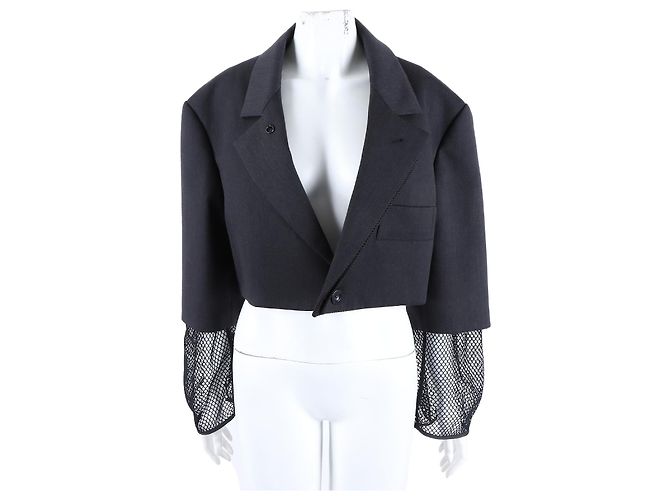 Giacca Cropped Louis Vuitton Marrone