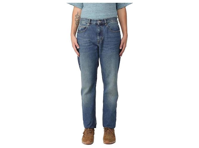 Isabel Marant Pantalones vaqueros de corte recto Azul
