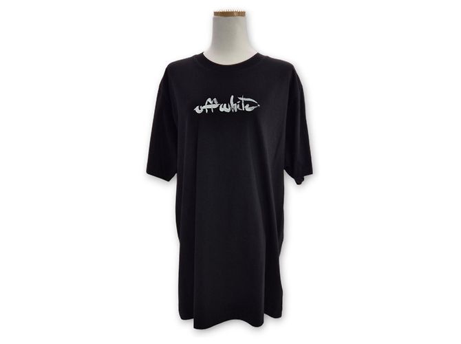 Off White T-Shirt Schwarz 