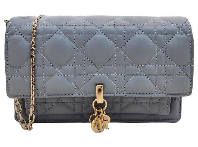 Dior Bolsa transversal Daily Chain Pouch azul TU