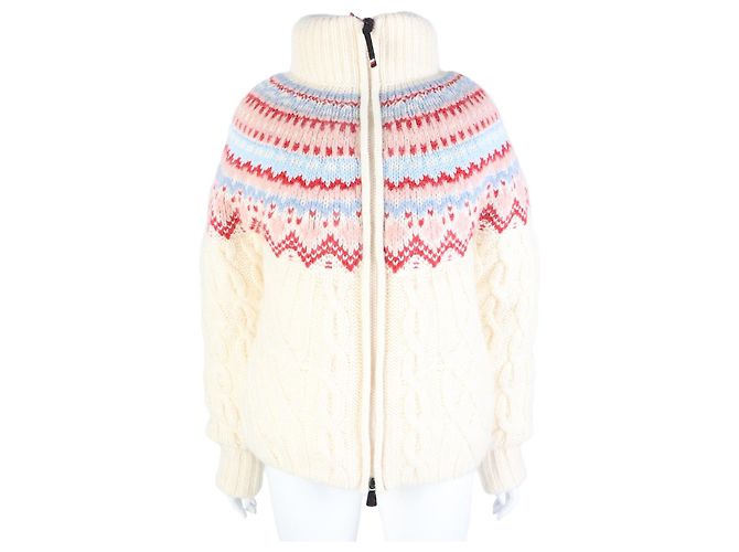 Jaqueta acolchoada de malha Moncler Grenoble