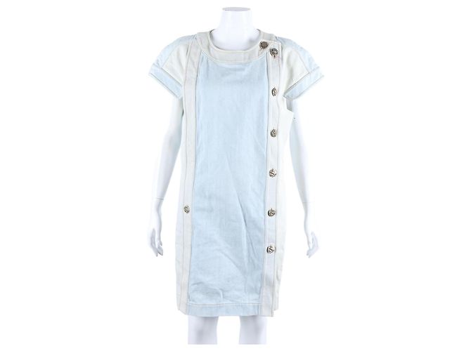 Chanel Denim Dress Blue