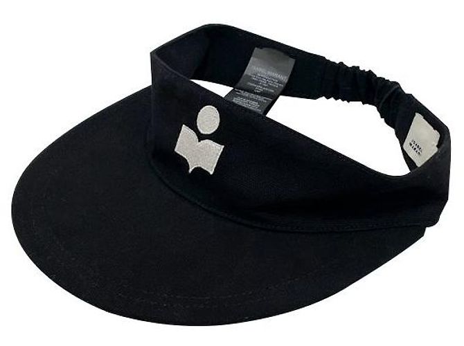 Isabel Marant Étoile TYRY Logo Visor Cap BKEC) White