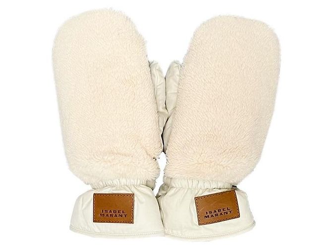 Isabel Marant Luvas Barka Mopolla Branco
