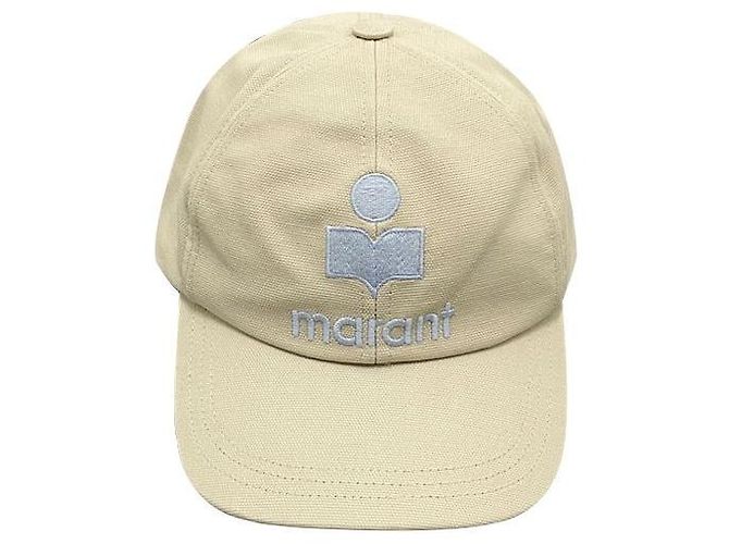 BASEBALLCAP LOGO TYRONY ISABEL MARANT ECRU HELLBLAU Stempel: ECLU