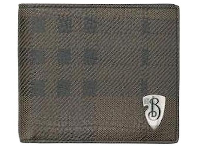 Burberry Shield Bifold Wallet Brown