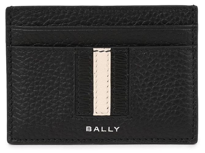 Bally Tarjetero con cinta Negro